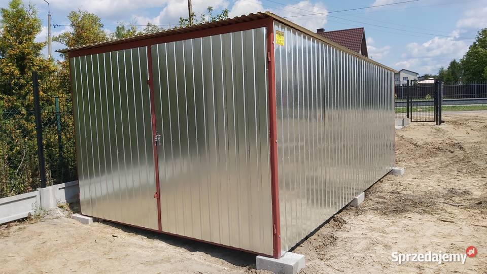 Garaż Blaszany Blaszak Garaże Blaszane Wiata Prażmów