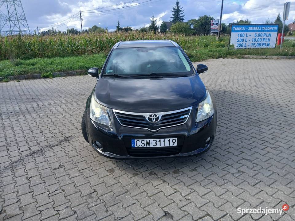Toyota Avensis 20 d4d xenon jasne skóry Avensis pomorskie Lębork sprzedam