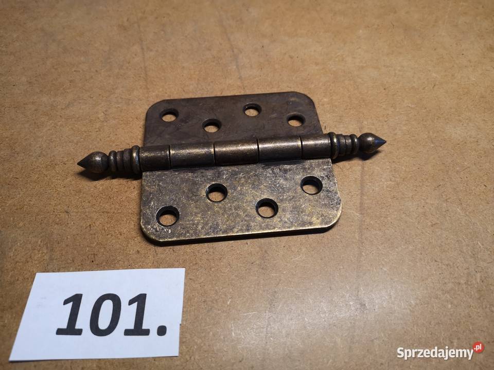 Zawias przykręcany stare okucia ozdobne okucia Paterek