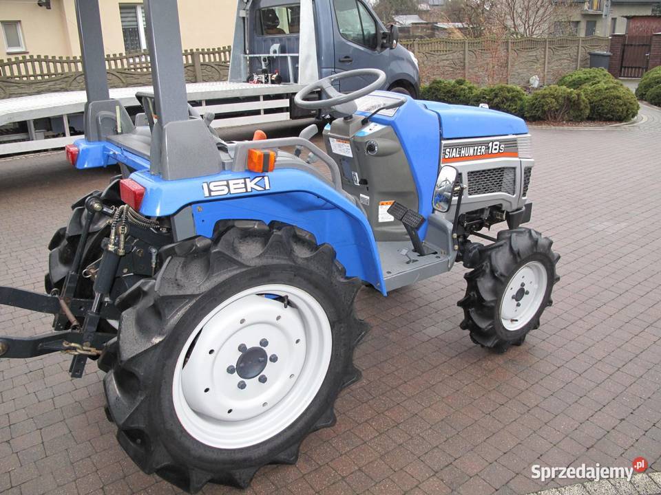 Mini Traktorek Iseki 18 4X4 Wspomaganie Mała Międzyrzec Podlaski