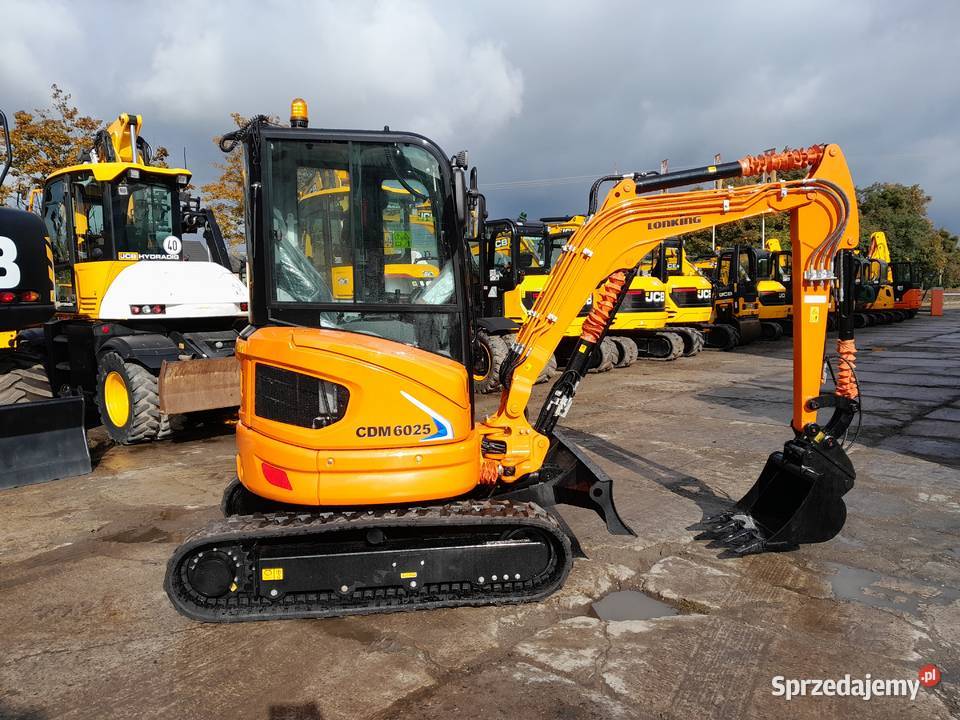 MINIKOPARKA 26 TONY LONKING JCB CAT TEREX VOLVO Koparki Krotoszyn sprzedam