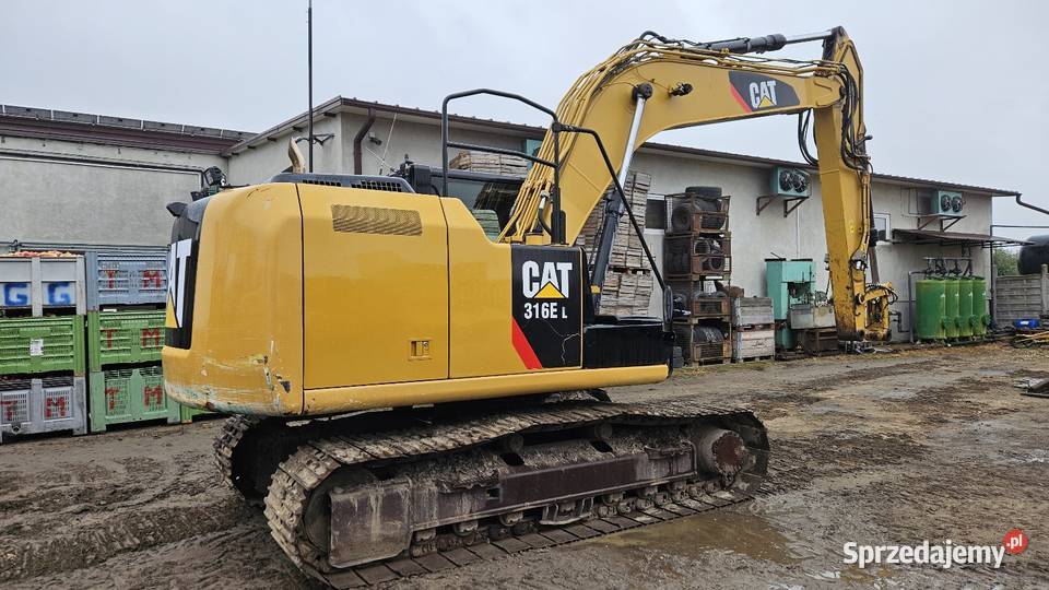 Koparka gąsienicowa Caterpillar 316EL centralne Sochaczew