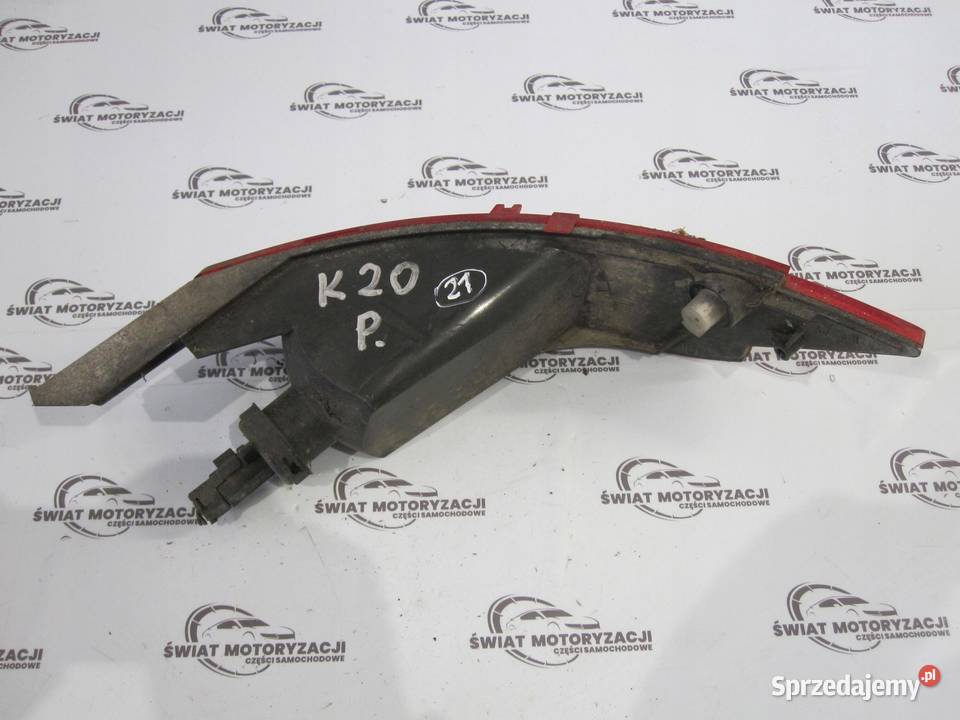 FORD FIESTA MK7 VII 09r lampa prawa tył w klapę