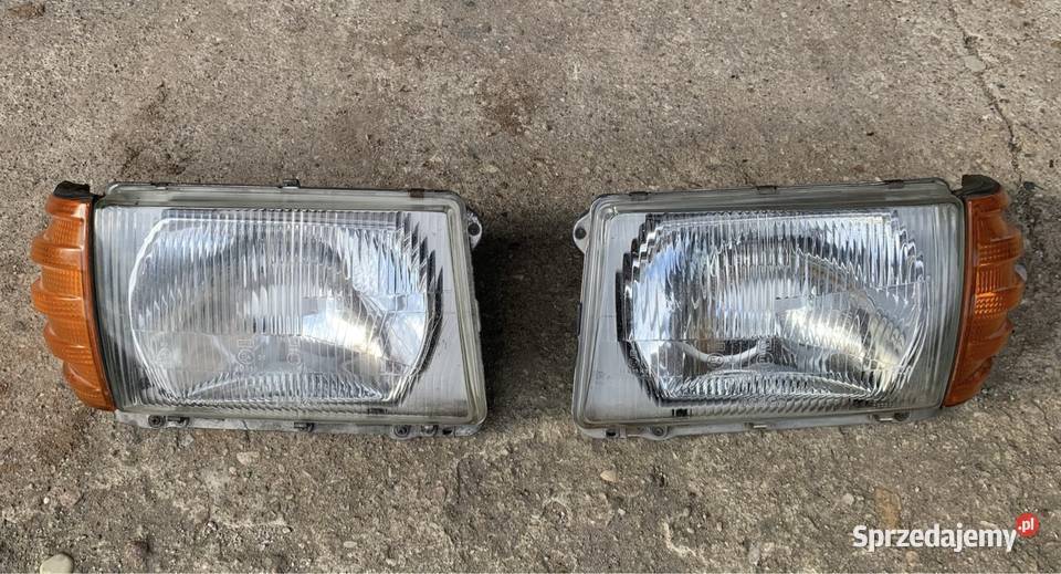 Lampy przednie Mercedes R107 Europa komplet Lampy przednie