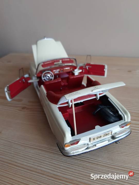 Model samochodu 118 MercedesBenz 280 SE 1966 Głuchołazy