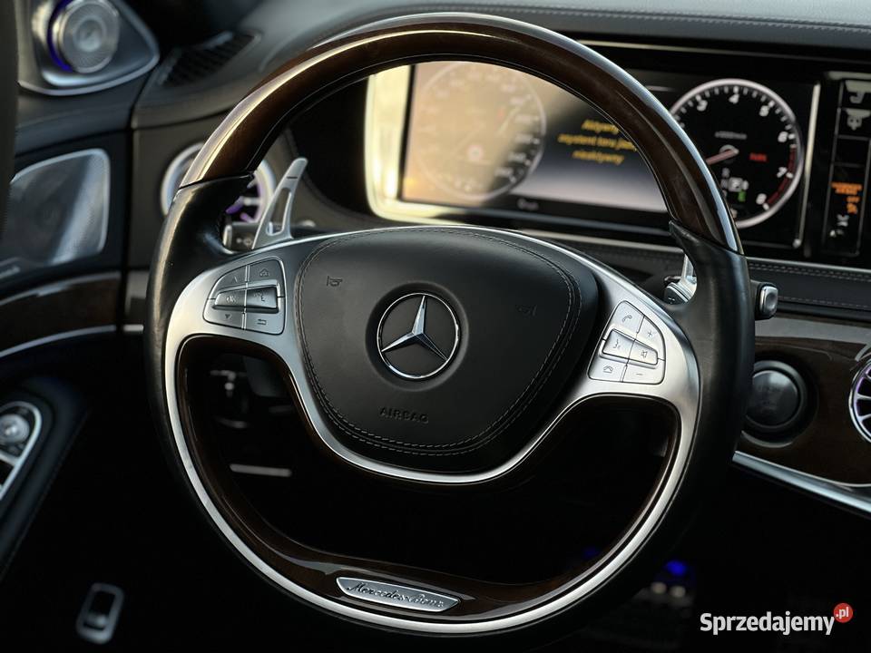 MercedesBenz S 63 AMG 2015 czujnik deszczu Warszawa sprzedam