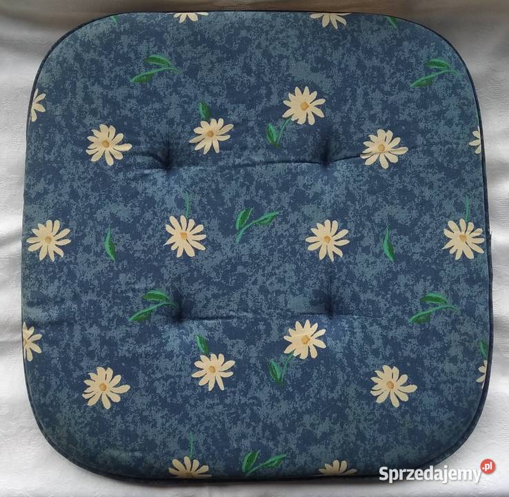 4x Poduszka ogrodowa na krzesło taboret 40cmx40 Kraków