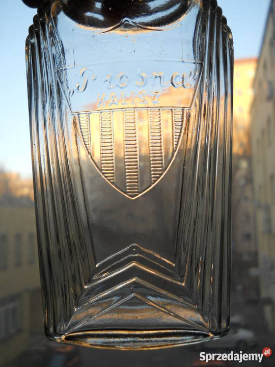 stary przedwojenny słoik szklany dżemie PROSNA mazowieckie Warszawa