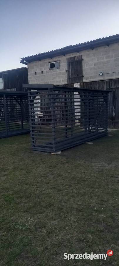 Drewutnia Schowek na drewno mazowieckie Żeleźniki