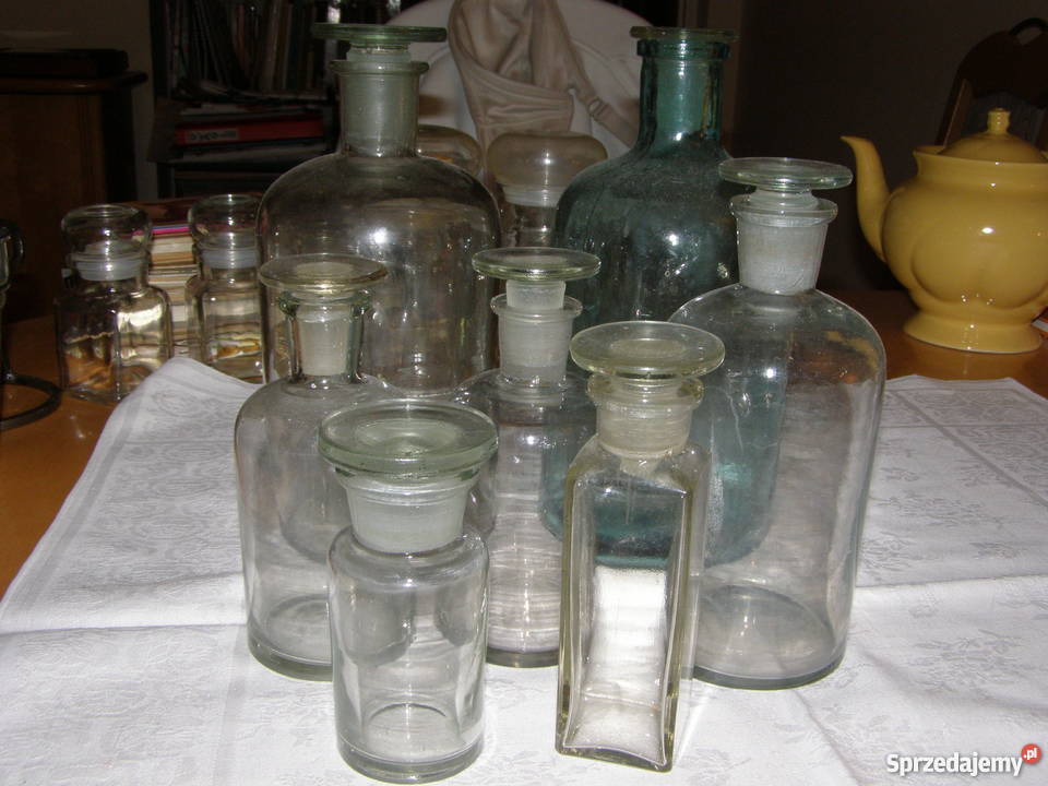 stare butelki aptecznebuteleczki mazowieckie Zegrze