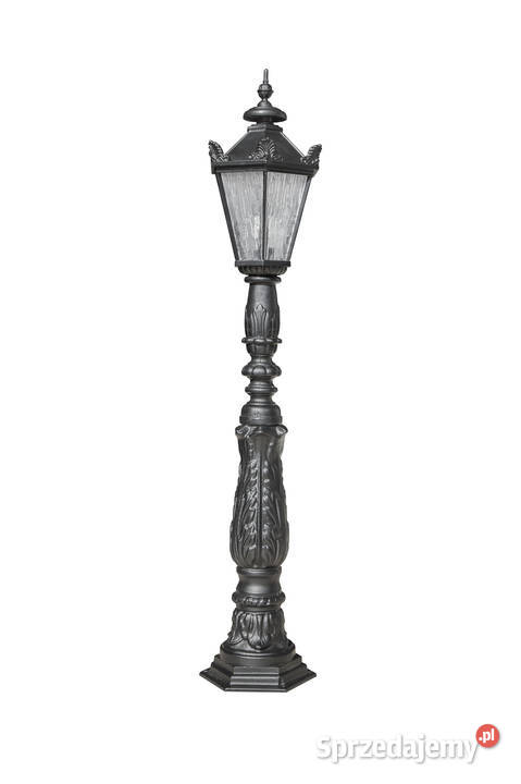 lampa latarnia ogrodowa oświetlenie żeliwna Gołdap