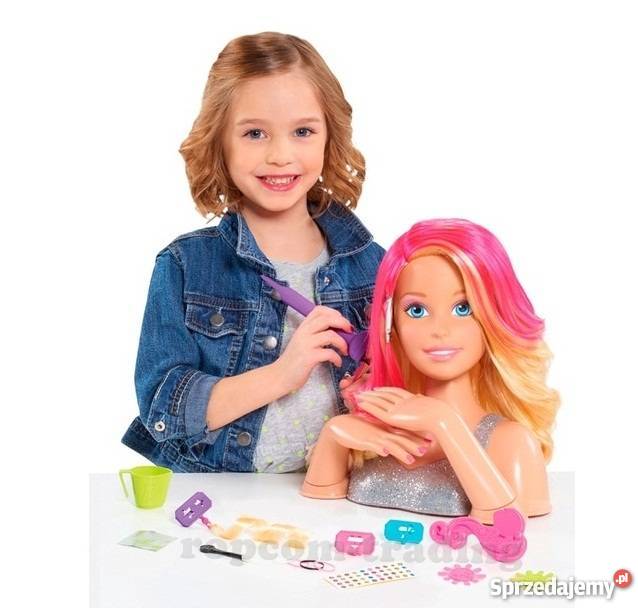 Barbie Głowa do Czesania Stylizacji Wizaż 30 Mogilany