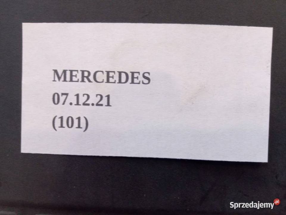 WLEW ZBIORNIKA SPRYSKIWACZY MERCEDES E KLASA osobowe wielkopolskie Nowy Tomyśl