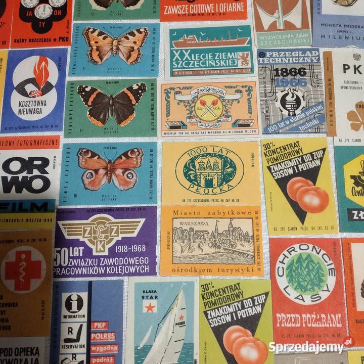 etykiety zapałczane