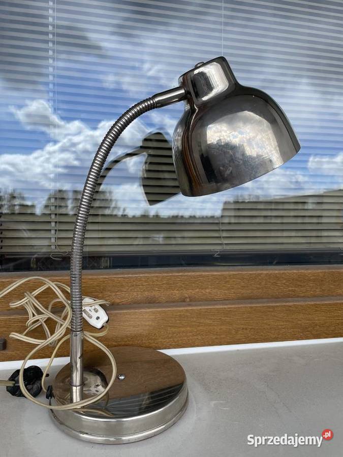 Stara lamka biurkowa lata 60 te PRL łódzkie Łódź