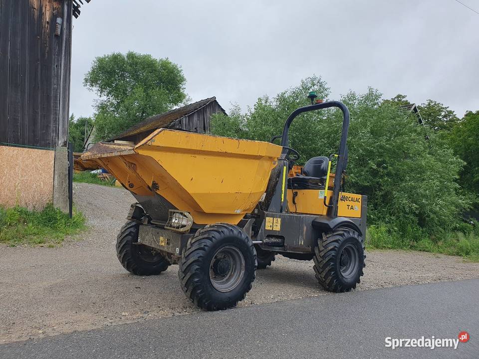 Wozidło obrotowe Mecalac 3t Benford Terex małopolskie Lanckorona