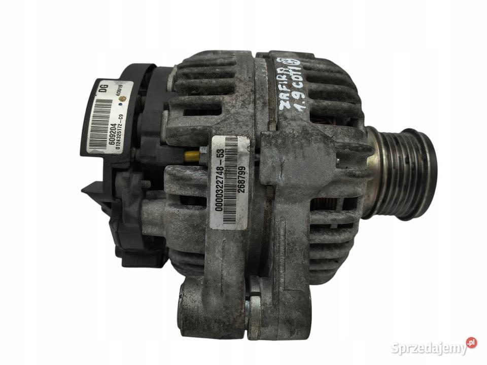 ALTERNATOR Opel Astra H Zafira B Vectra C 19 Chełm