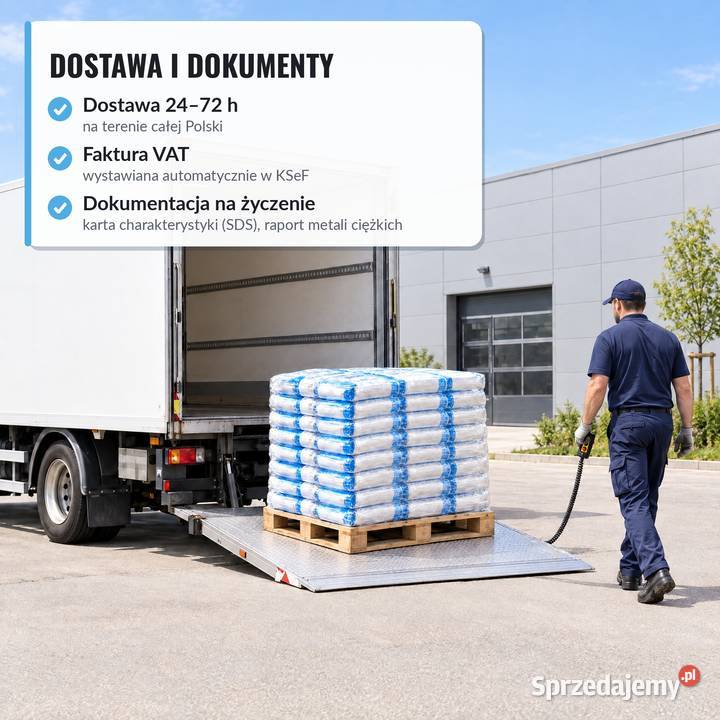 Tabletki solne AQUATECH paleta 1000 dostawa Warszawa