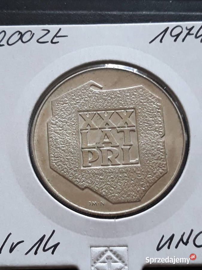 200 XXX Lat PRLu 1974 r 14 mennicze