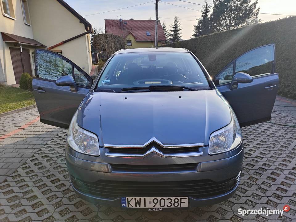 Citroen C4 16 HDi 90 bez dwumasy małe spalanie 1600cm3 małopolskie Wieliczka sprzedam