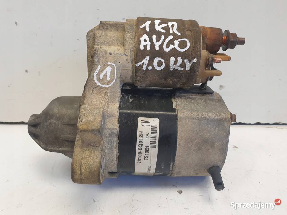 ROZRUSZNIK Toyota Aygo I 10 12V ROZRUSZNIK lubelskie Rudka sprzedam
