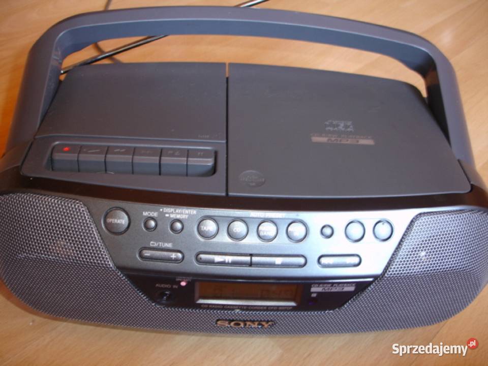 Radiomagnetofon SONY CFDS07CP Zielona Góra sprzedam