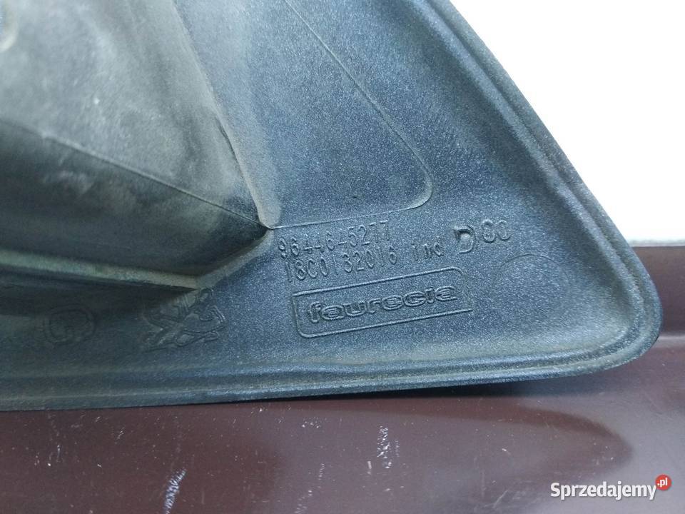 Peugeot 407 zaślepka dyszy spryskiwacza lampy Sieradz