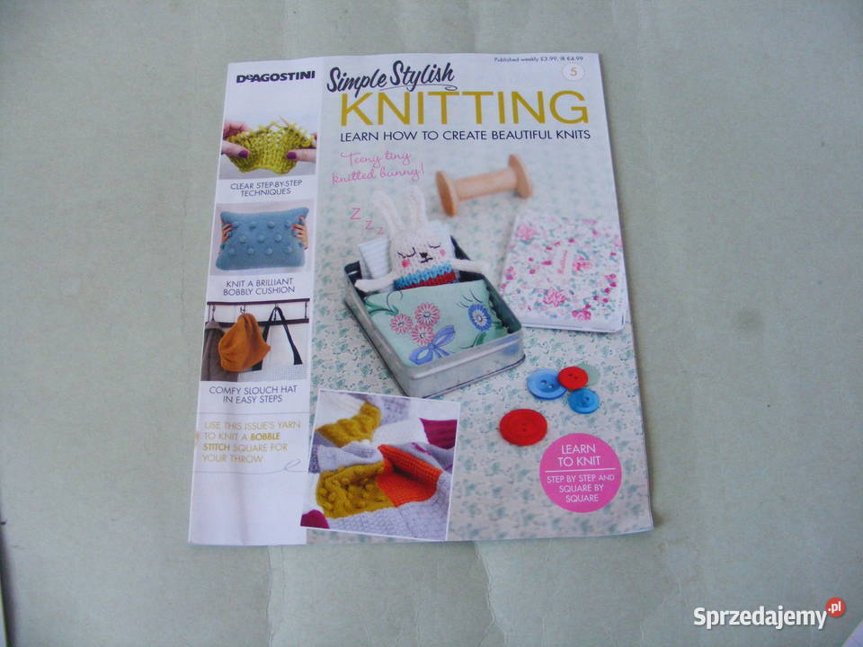 Simple Stylish Knitting 3 5 59 i 62 Oborniki Śląskie sprzedam