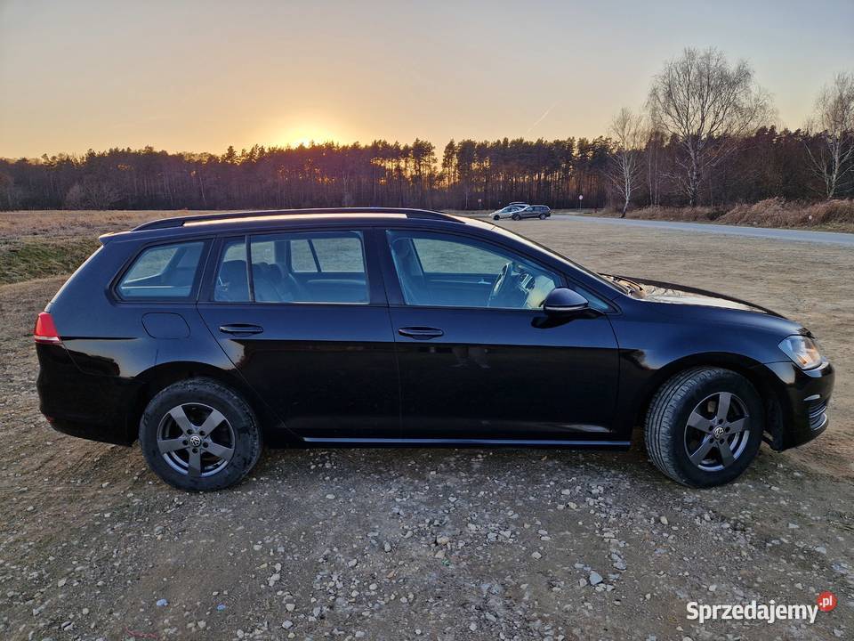 VW Golf VII 14 TSI 125 Polski Salon Bezwypadkowy czarny mazowieckie sprzedam