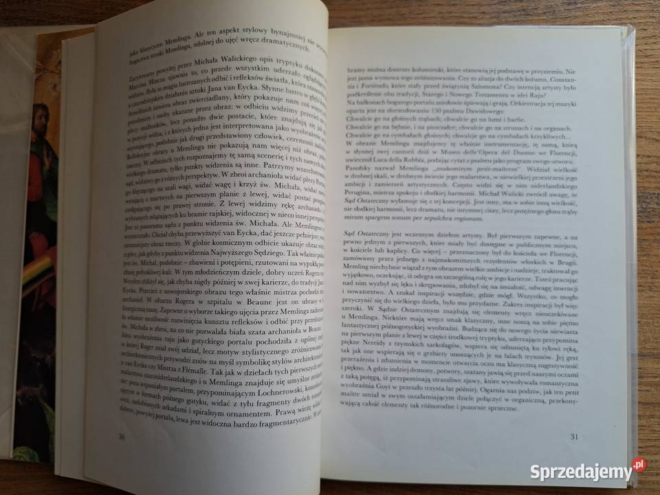 Hans Memling Sąd Ostateczny Michał Walicki ISBN 8322101686 małopolskie