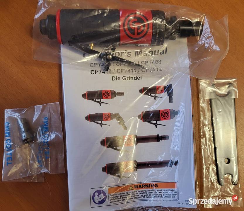 Szlifierka trzpieniowa Chicago Pneumatic CP 7405 śląskie Bielsko-Biała sprzedam