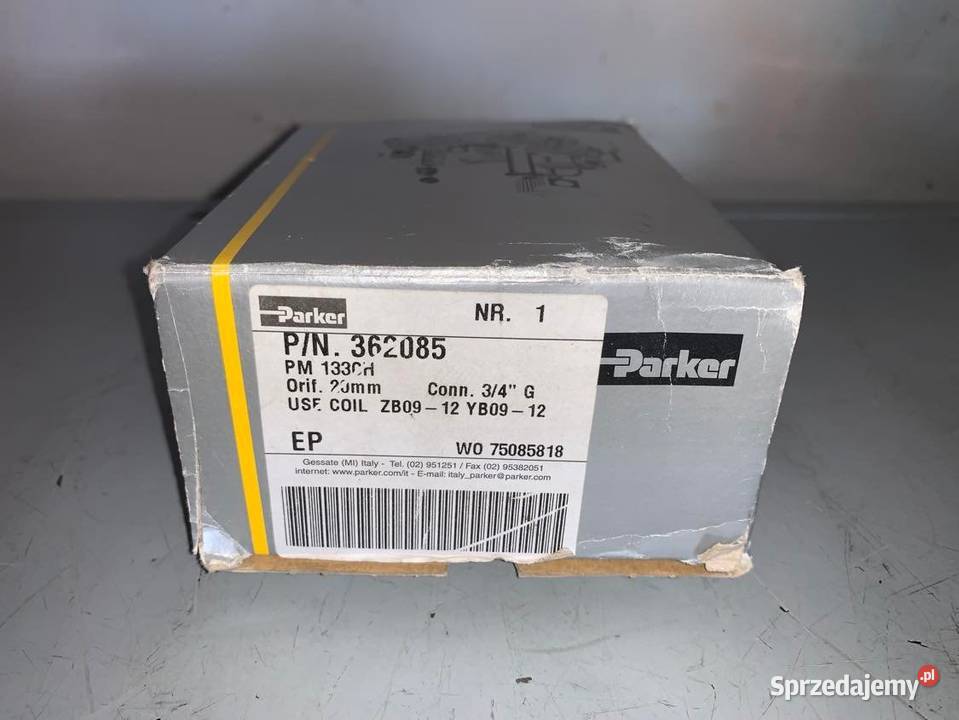 Parker PM133CH 362085 Elektrozawór G34 sprzedam