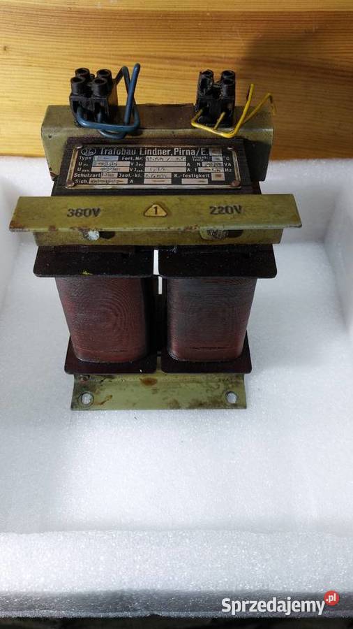 Transformator Trafobau LindnerPrina typ EK Części i akcesoria Ostrów Wielkopolski