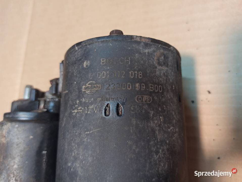 Rozrusznik Nissan Micra K11 10 i 16v CG10 Rok produkcji 1995 Bolesławiec sprzedam