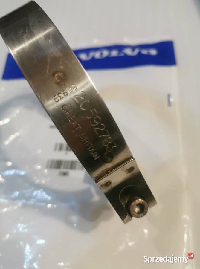 Opaska obejma rury intercoolera 20592783 Volvo ciężarowe