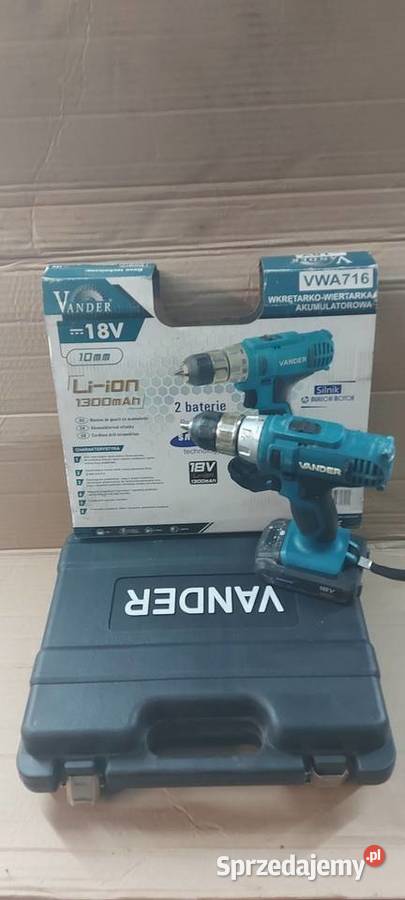Wiertarko Wkretarka Vander VWA716 bateria Wiertarki i wkrętarki Sieradz
