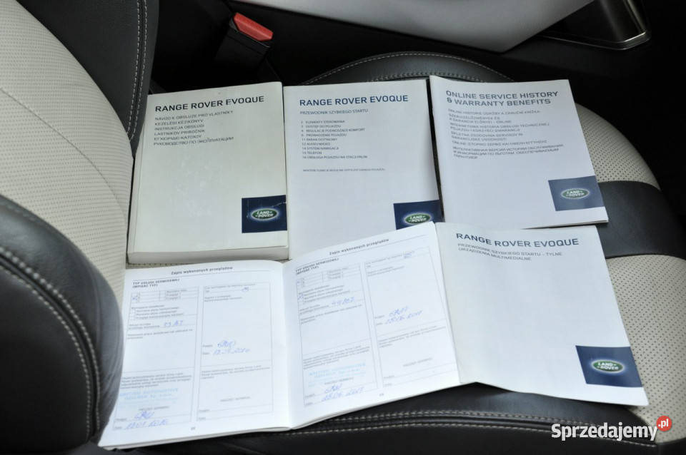 Land Rover Range Rover Evoque 20T automatyczna mazowieckie Węgrów