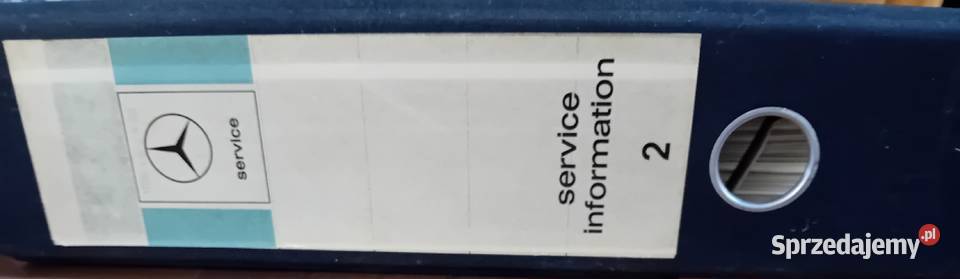 Instrukcja konserwacji Mercedes Pozostałe Brzeg