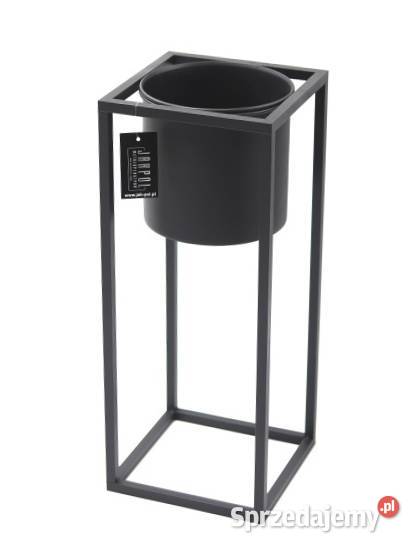 Kwietnik Metalowy Stojak z donicą 80 LOFT Sobienie-Jeziory