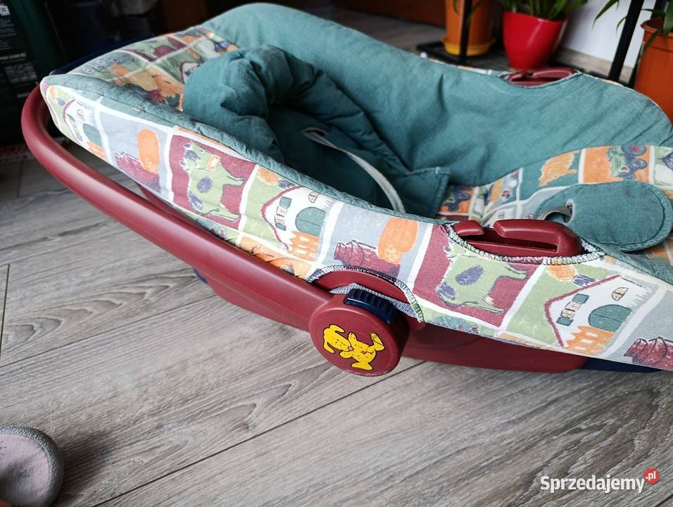 fotelik samochodowy dziecięcy Bujaczek dwa w Poznań sprzedam