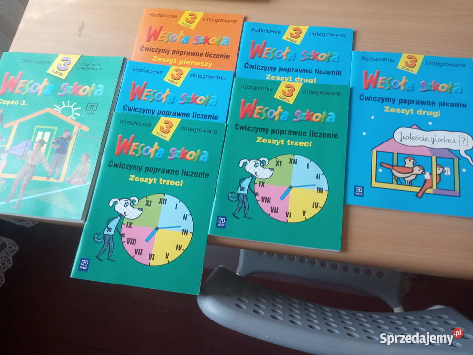 Wesoła szkoła klasa 37 książek Olkusz