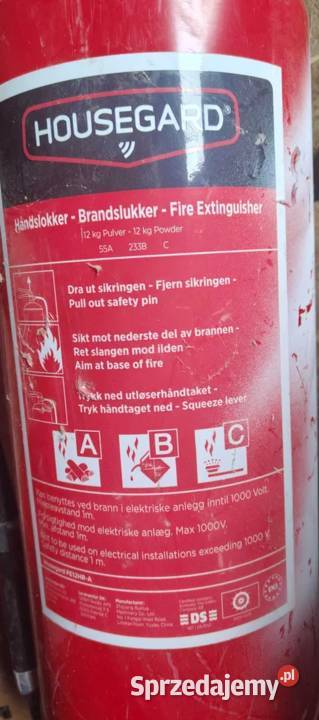 Gaśnica proszkowa 6 Przeciszów