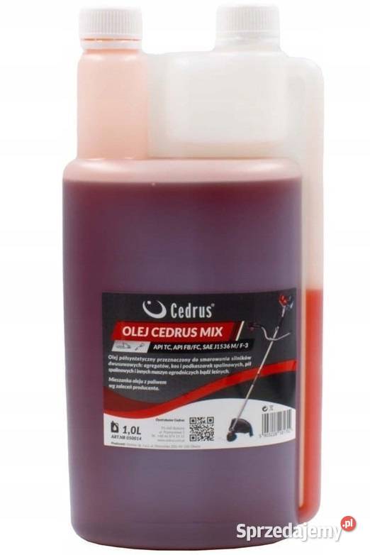 CEDRUS MIX 1L 1000ML 2SUW OLEJ SILNIKOWY DO Opalenica