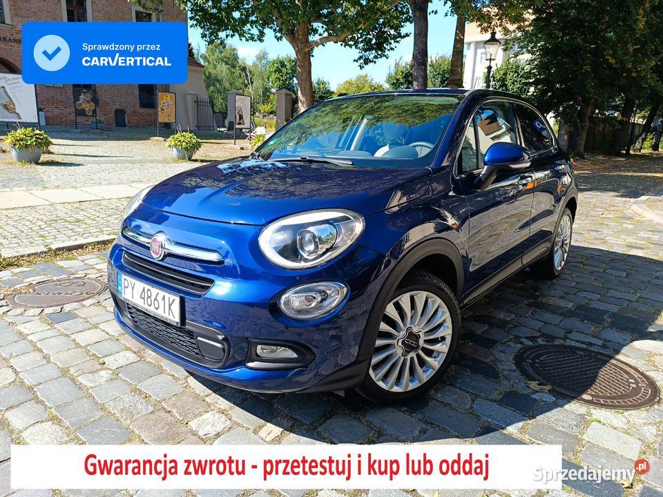 Fiat 500X GWARANCJA Książka serwisowa Kamera wielkopolskie Poznań