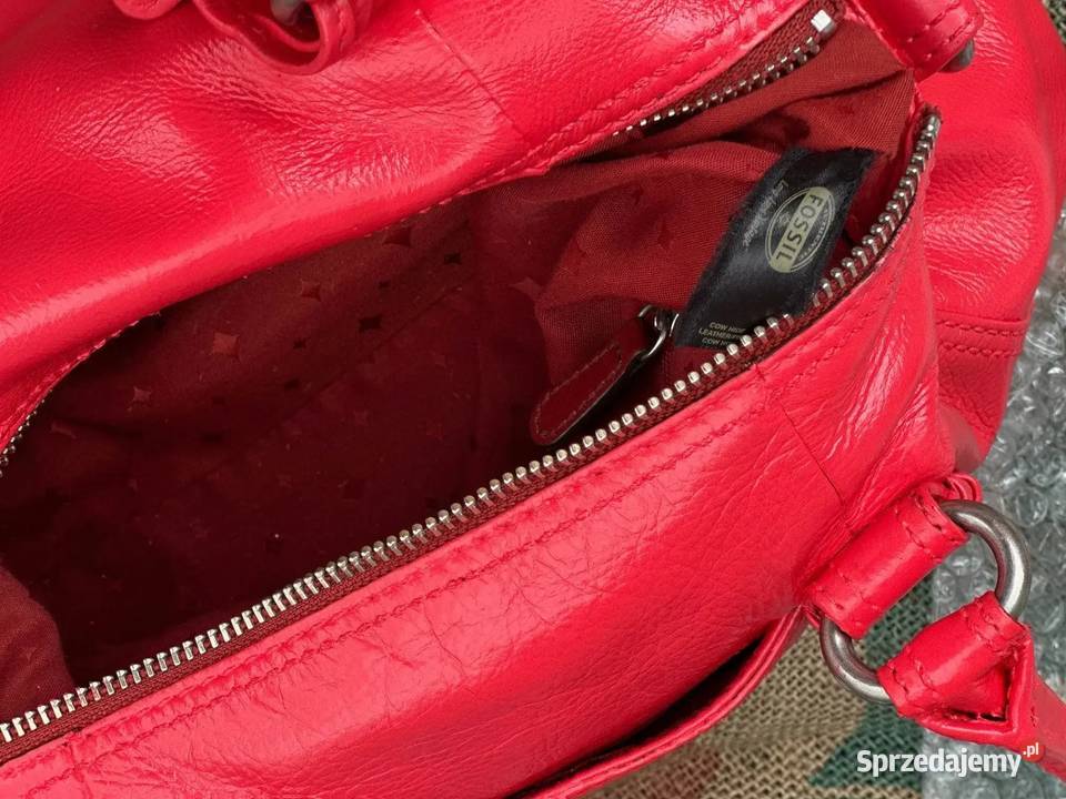 Fossil Torba Renowacji Truskawkowego Koloru sprzedam