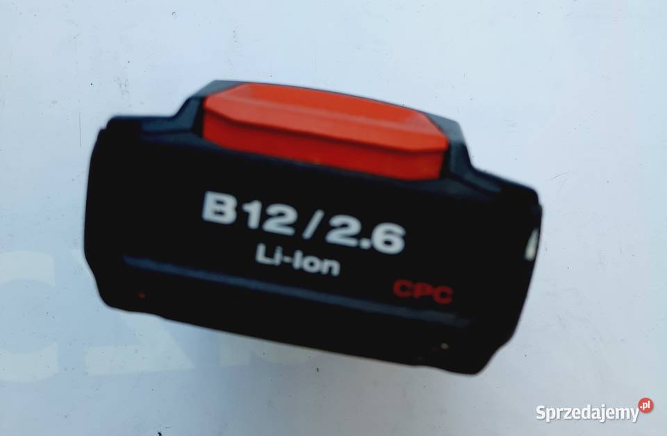 Akumulator bateria 12V HILTI B12 26 do SR2 PM30 Szczerbice