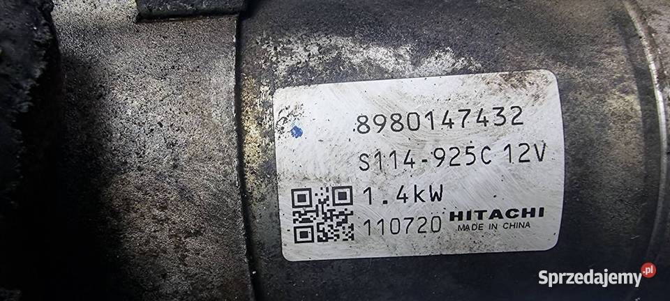 ROZRUSZNIK OPEL ASTRA J 8980147432 Lipno