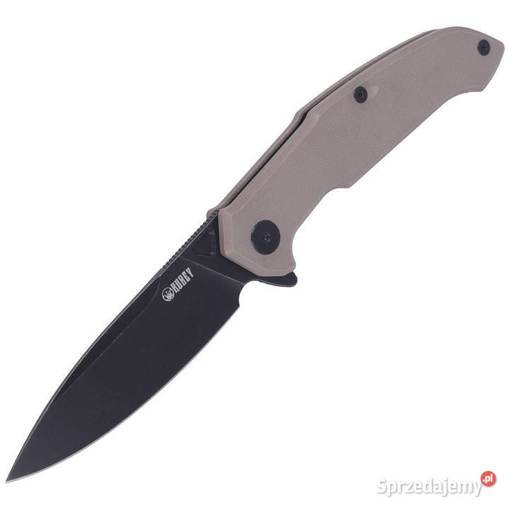 Nóż składany Kubey Knife Victory Tan G10 mazowieckie Warszawa