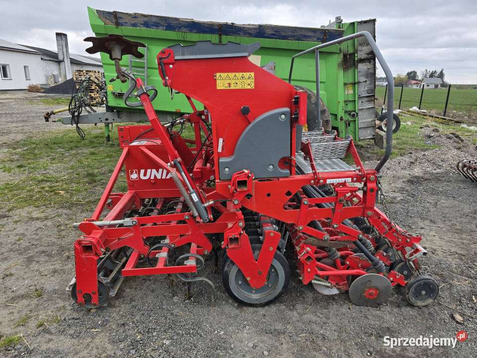 Agregat siewny talerzowy UNIA FM s7003 D 2019 r nieuszkodzony Siewniki i sadzarki pomorskie Czarne