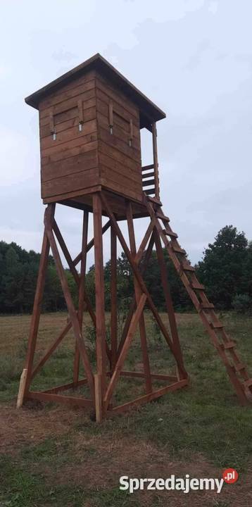 ambony myśliwskie wzwyszki szwedzkie Sporty strzeleckie i myślistwo